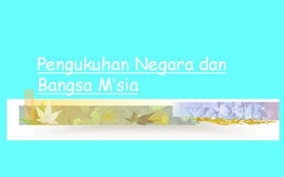 Untuk melihat detail lagu contoh jawapan sejarah kertas 3 pengukuhan negara dan klik salah satu judul yang cocok, kemudian untuk link download contoh play download. SALAM SEJARAH2U: Pengukuhan Negara dan Bangsa Malaysia