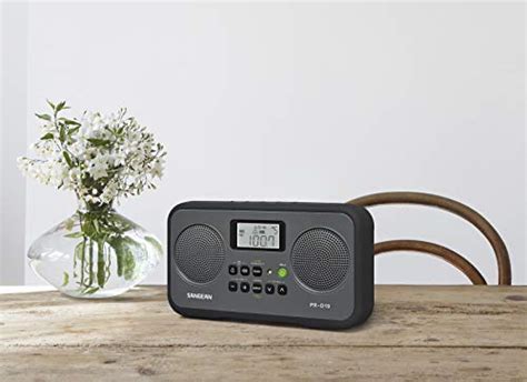 Sangean Pr D19bk Fm Stereoam Digital Tuning Portable Radio With