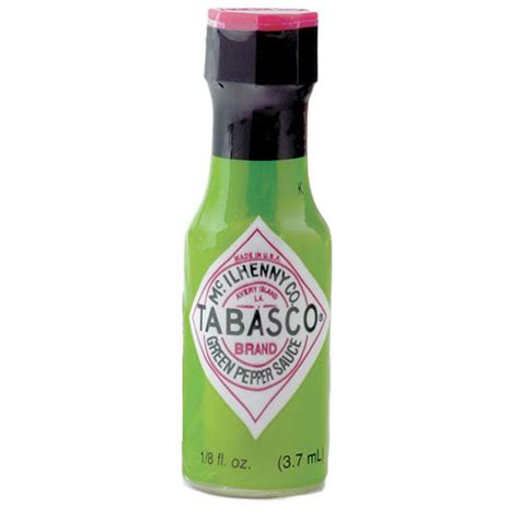 Tabasco Green Jalapeno Pepper Sauce 1 8 Oz 10 Pack Sauceandtoss