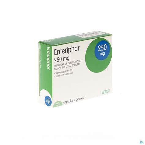 Enteriphar Caps 20x250mg Probiotica Vitaminen