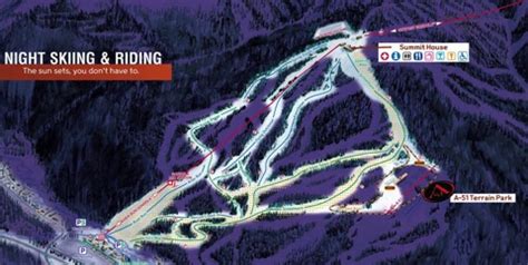 Keystone Mountain Resort Trail Map Colorado Ski Resort Maps
