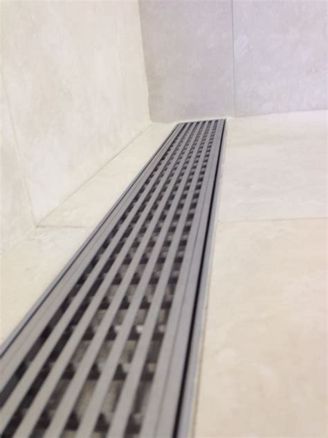 Luxe Linear Drains Ww Satin Stainless Wedgewire Linear Shower Drain Ebay