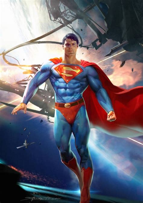 Old School Super Man Fan Art By Therafa On Deviantart Superman Dc