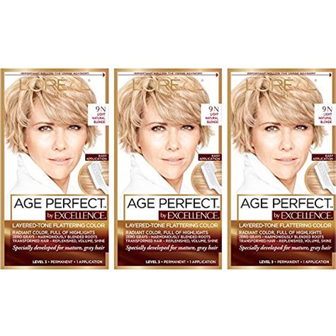 L Oreal Paris Hair Color Age Perfect By Excellence Layered Tone