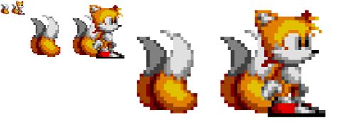 Tails Sprite By Aureumber On Deviantart