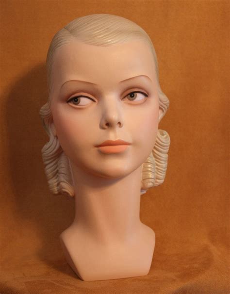 vintage mannequin head i see charlize theron in that face vintage mannequin mannequin