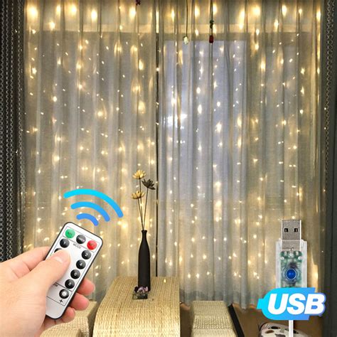 3m Led 8 Lighting Modes Usb Powered Decoration For Indoor And