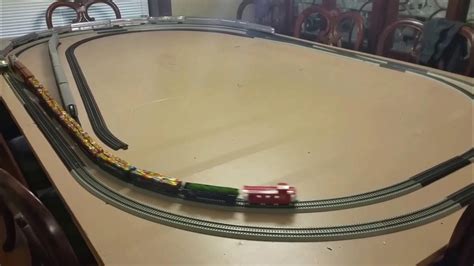 Dining Room Table 6x10 Ho Scale Layout With Bachmann Ez Track