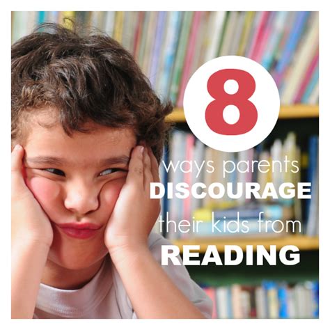 8 Ways Parents Discourage Their Kids From Reading
