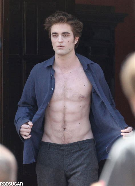 Robert Pattinson Bared His Abs In Italy While Filming New Moon In May Robert Pattinson Is Your