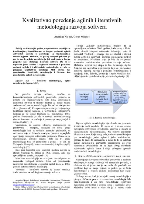 (PDF) Qualitative comparison of agile and iterative ...
