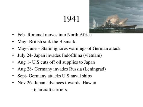 Ppt Wwii Timeline Powerpoint Presentation Free Download Id5506691