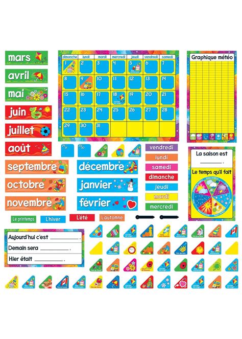 Bbs Calendrier Annuel French Educational Outfitters
