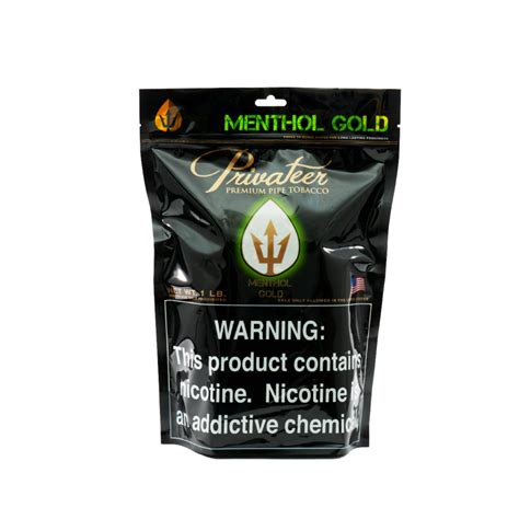 Privateer Menthol Gold Privateer Tobacco