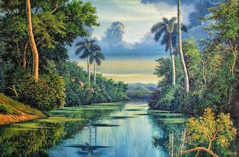 Cuadros de paisajes pintados al oleo. Pintura Moderna y Fotografía Artística : Paisajes ...
