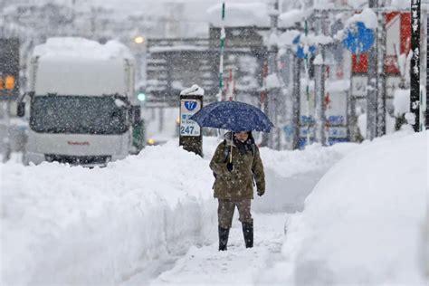 Three Dead In Heavy Snowfall In Japan