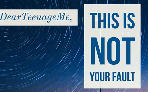 Dearteenageme This Is Not Your Fault International Bipolar Foundation