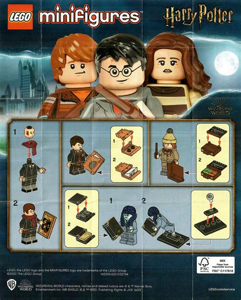 Lego Harry Potter Cmf Series 2 71028 Character Insert The Brick Post