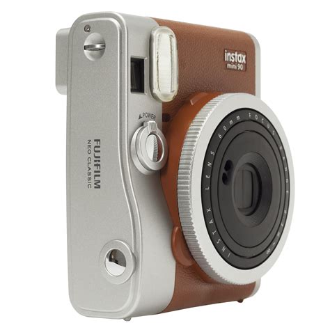 nib fujifilm instax mini 90 neo classic instant camera brown up to 50 off