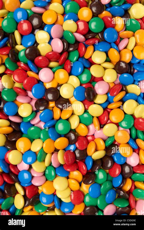 Background Shot Of Many Colorful Candies Stock Photo Alamy