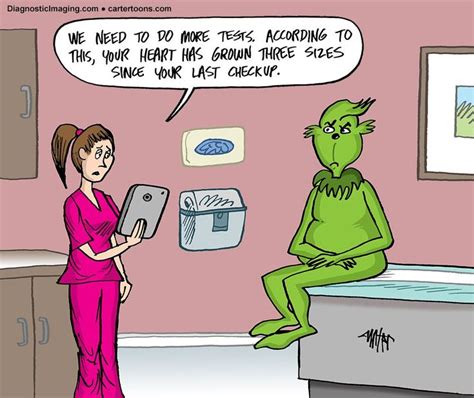 Radiology Comic Imaging The Grinch Radiology Humor Healthcare Humor Radiology