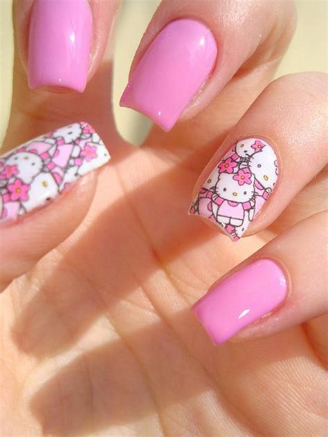 50 Hello Kitty Nail Designs Art And Design