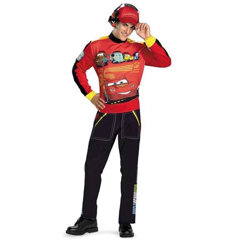 Disney Cars Lightning Mcqueen Adult Costume Halloween Costume Ideas 2023