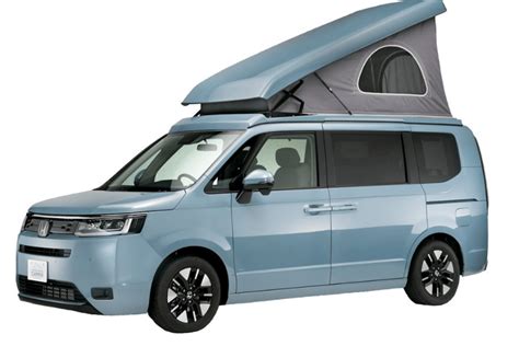 Pop Up Honda Minivan Rv Is Japanese Tiny Camping At Its Best