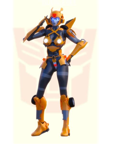 Female Bumblebee By Trawert On Deviantart Female Transformers Deviantart Female