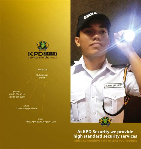 The best security guard service providers in malaysia. KPD Security Services Sdn Bhd