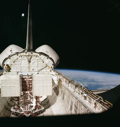 Space Shuttle Columbia During Her Inaugural Orbital Mission Sts 1
