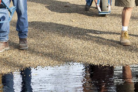 A squeegee will help pull the sealer to the edges. Do It Yourself Chip Seal Driveway | MyCoffeepot.Org