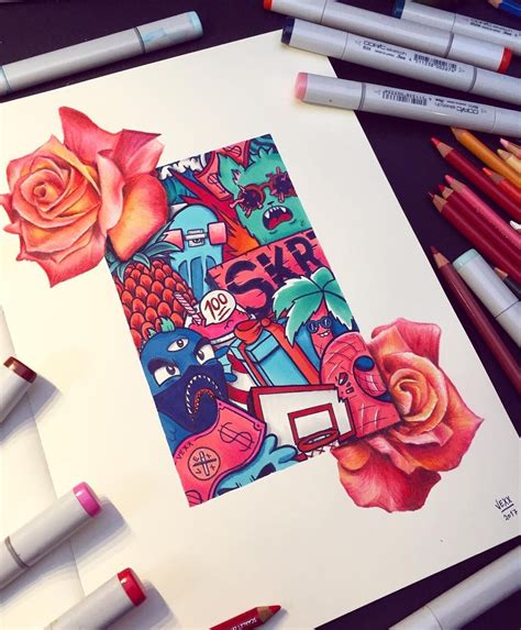 Vince Okerman Vexx On Instagram Finished Doodle Artwork ️ Im