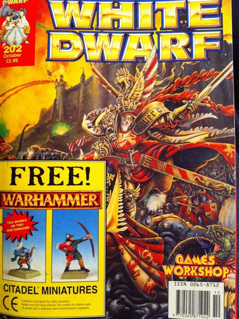 Warllama 40k Vintage White Dwarf 202 October 1996