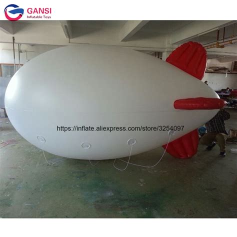 4m Long Inflatable Balloon Zeppelin Helium Blimpcustomized Airship