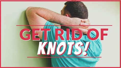 60 Second Stretches To Get Knots From Shoulders Upper Back And Traps Youtube