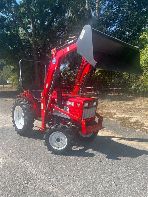 Ym2020d Yanmar Tractor 4x4 With Front End Loader Southern Farm Equipment