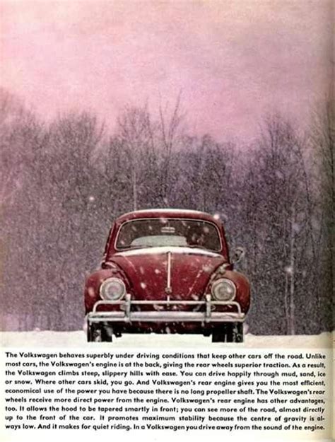 1962 Vw Beetle Brochure Brochure Car Ads Vw Beetles