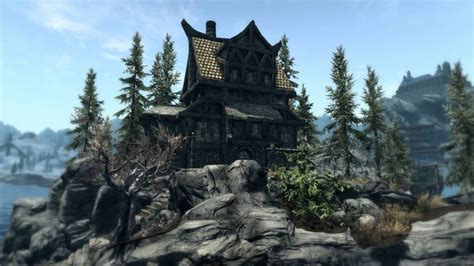 Skyrim, das mit dem dlc heartfire hinzugefügt wird; Skyrim - Die besten Häuser-Mods - Top-Immobilien aus der ...