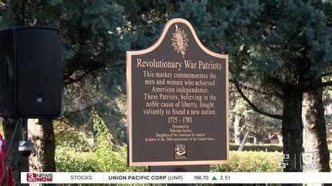 Nebraska Daughters Of The American Revolution Unveil America 250 Marker