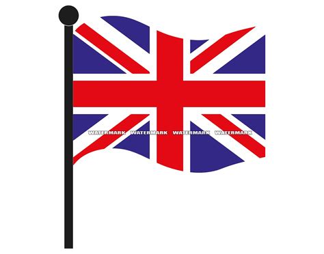 British Flag Svg British Flag Cut File British Flag Dxf Etsy Uk