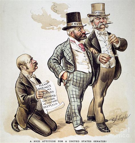 Political Corruption 1893 Drawing By Granger