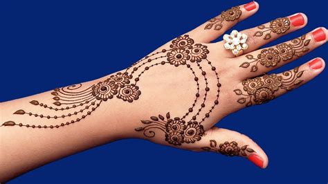 30 Latest Mehendi Designs For Hands To Try Out In 2021 Mompreneur Circle