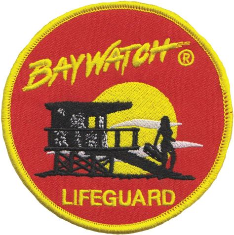 I also remember that the wave was described as a tsunami. Baywatch Embleem voor Lifeguard | Lifesaving Shop