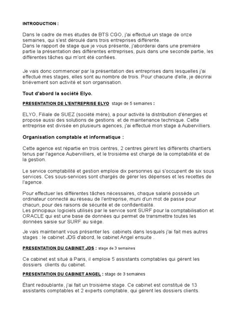 Exemple Soutenance Rapport de Stage