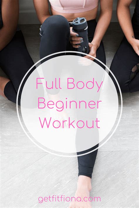 Full Body Beginner Workout Get Fit Fiona