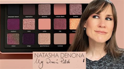NEW Natasha Denona My Dream Palette Look Swatches YouTube