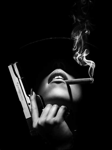 Woman With Handgun Photograph By Johan Swanepoel Pixels