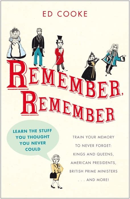 Download Remember Remember By Ed Cooke Book Pdf Kindle Epub Free