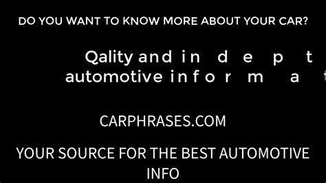 Car Tips And Tricks With In Depth Info Youtube